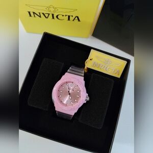 Invicta Watch Pink NIB